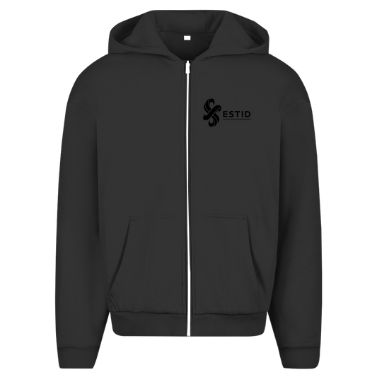 Herren Oversize Zipper Hoodie ESTID