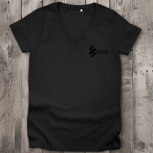 Damen Premium Bio V-Neck T-Shirt ESTID
