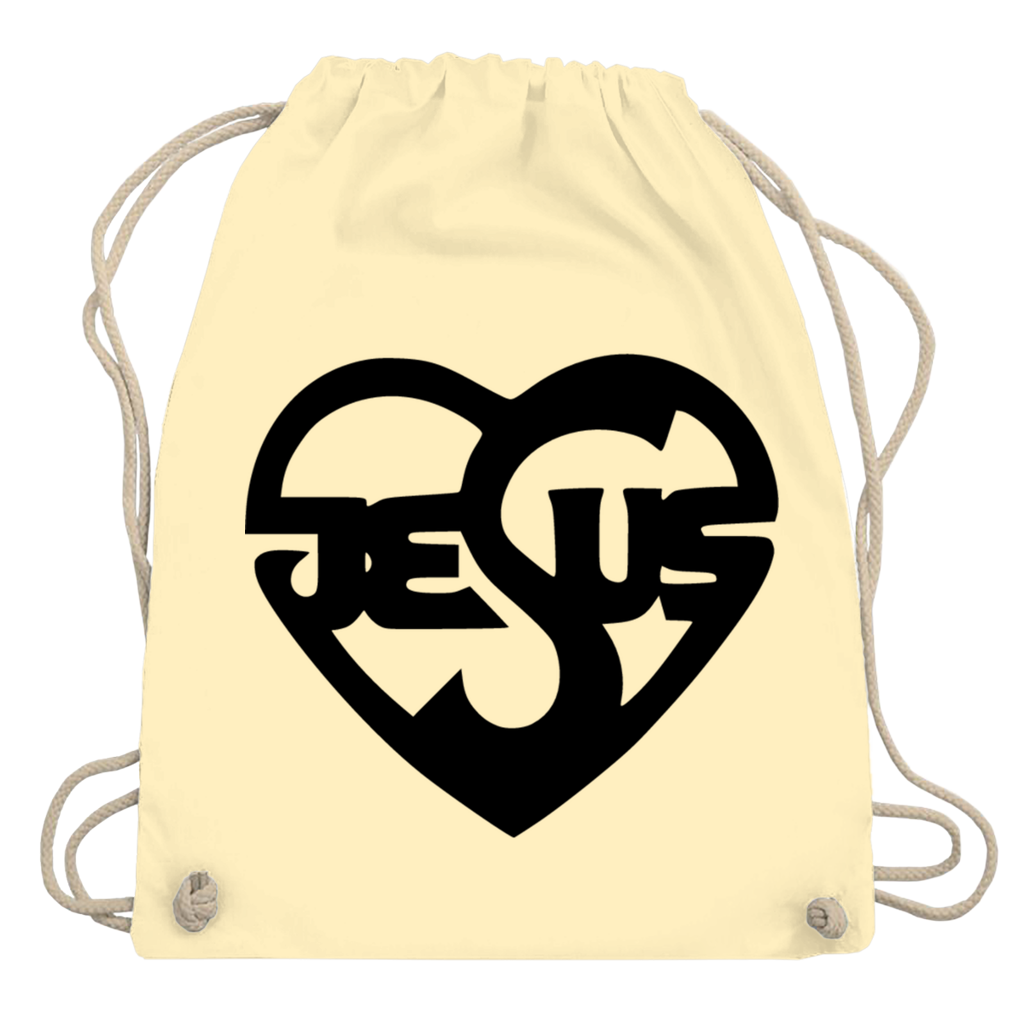 Glaube trifft Style: Unser neuer Glaube & Style Sportbeutel mit Jesusmotiv