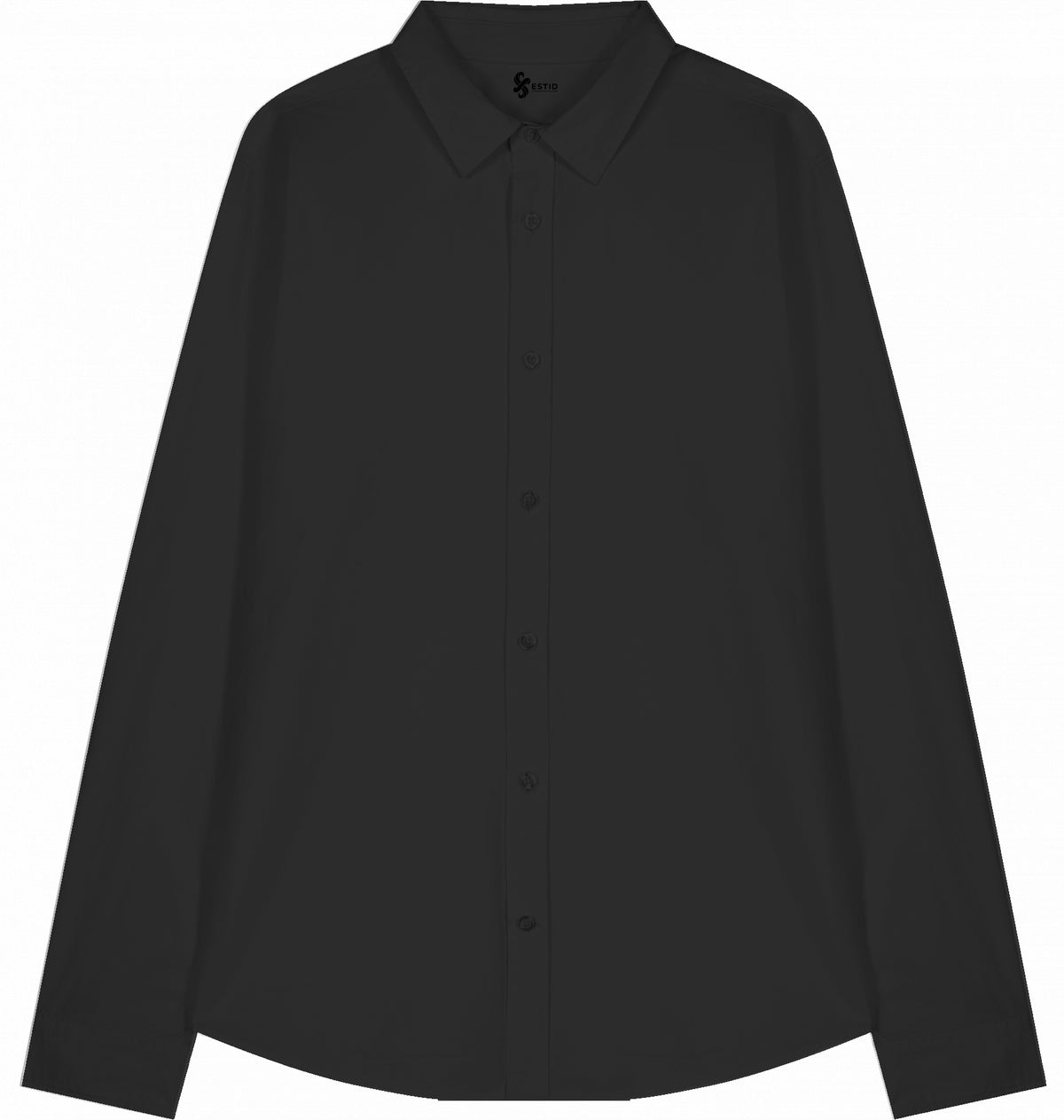 Minimalistische Damen Hemdbluse aus Organic Cotton | ESTID Ansicht 9 – Shirt – ESTID