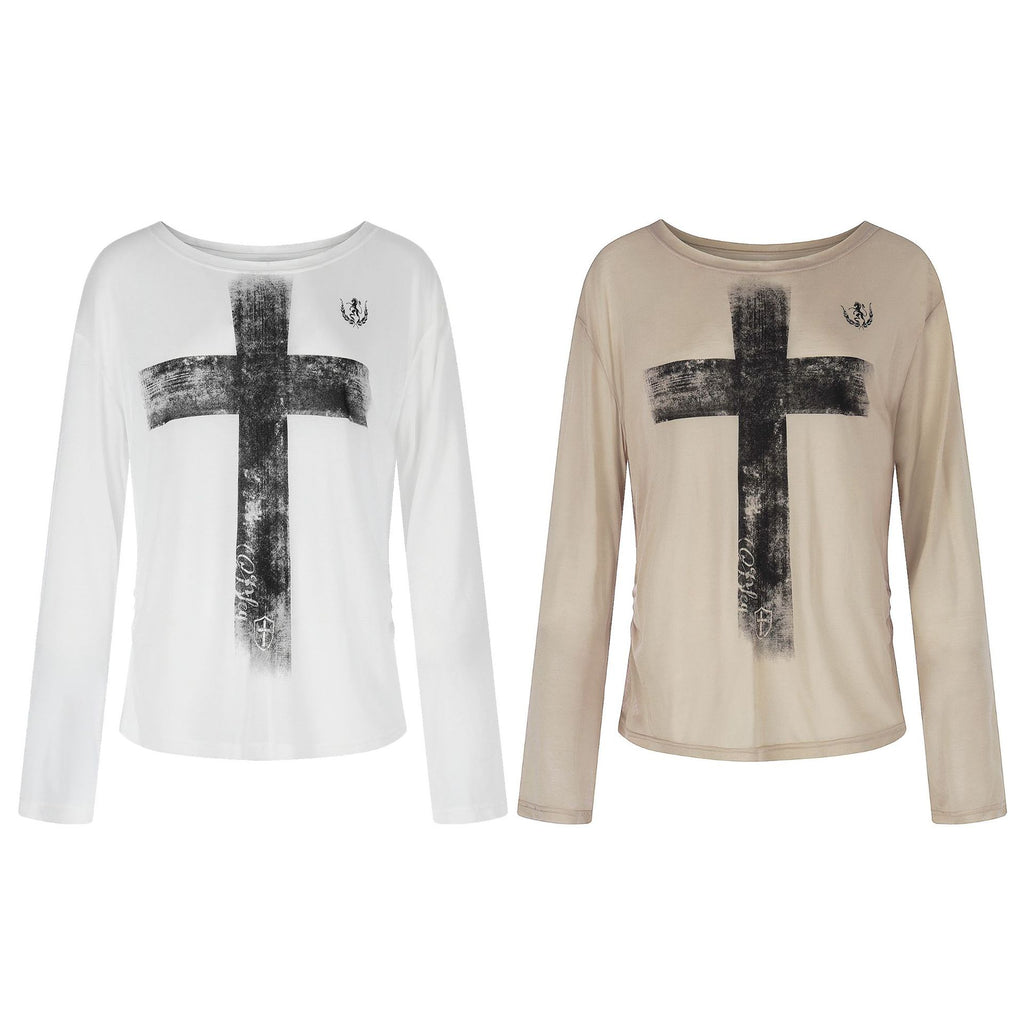 Damen Print Longsleeve | Urban Gothic & Grunge Shirt Ansicht 6 – T-Shirt – ESTID