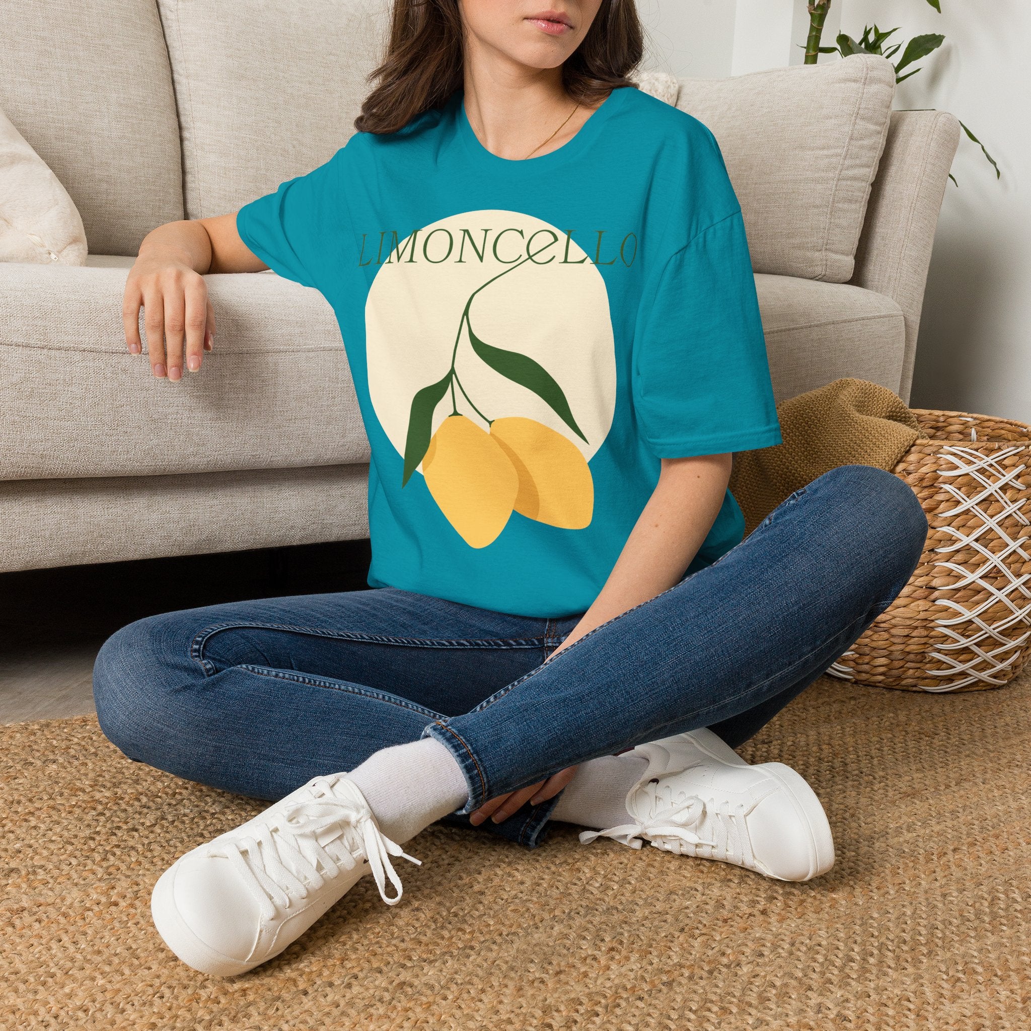 Limoncello Zitrone T-Shirt Ansicht 35 – T-Shirt – ESTID