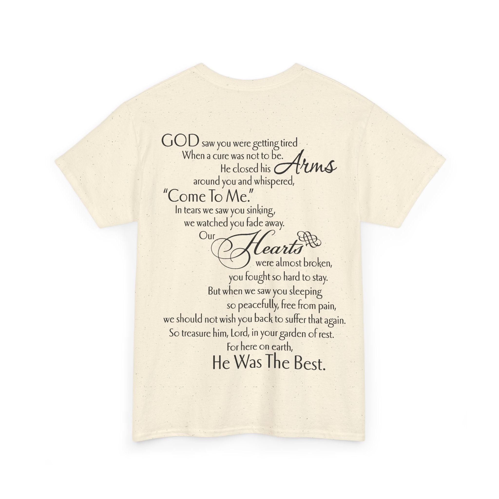 ESTID „God Saw You Were Getting Tired“ Unisex T-Shirt Ansicht 31 – T-Shirt – ESTID