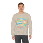 Tropical Palm Sunset Sweatshirt – Beach Vacation Crewneck