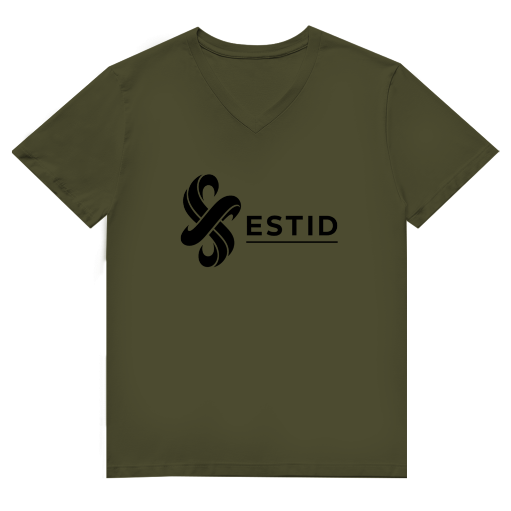 Herren Premium Bio V-Neck T-Shirt ESTID