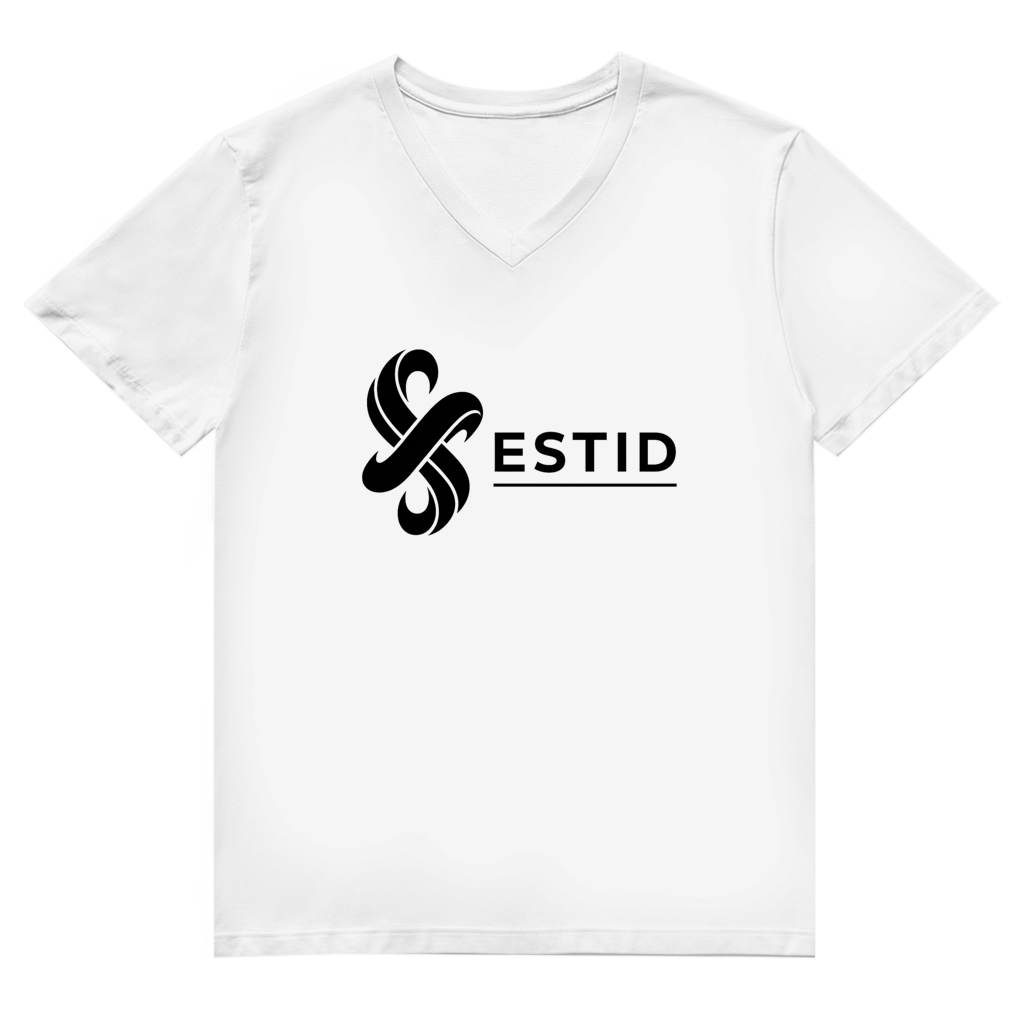 Herren Premium Bio V-Neck T-Shirt ESTID