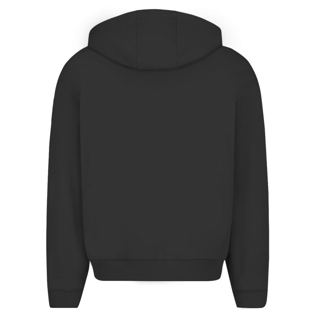 Herren Oversize Zipper Hoodie