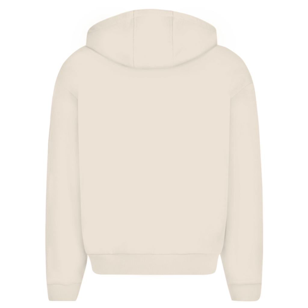 Herren Oversize Zipper Hoodie