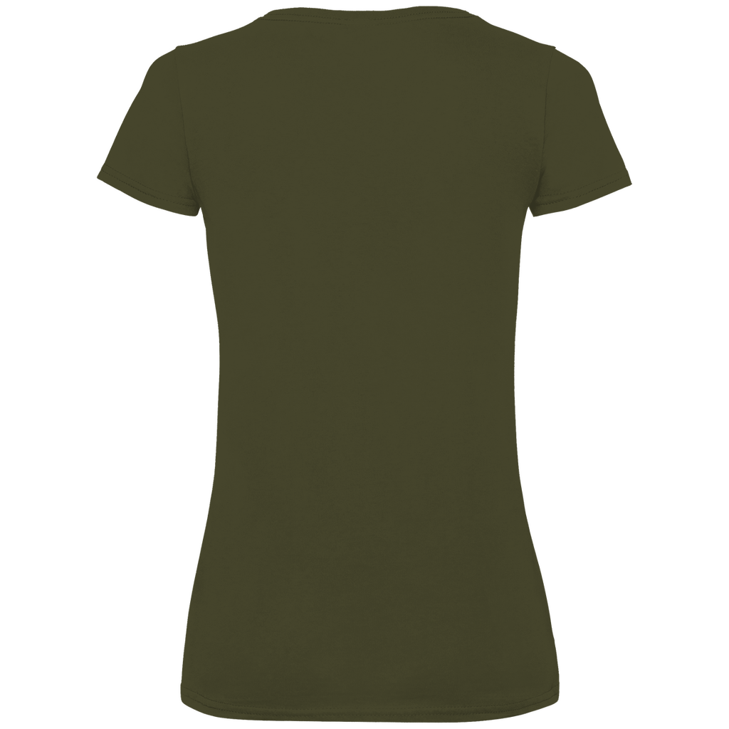 Damen Premium Bio V-Neck T-Shirt