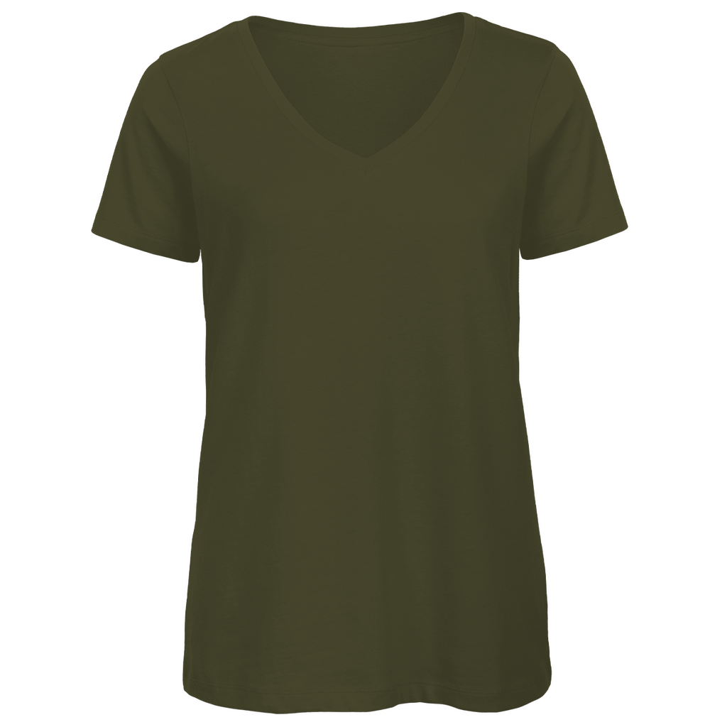 Damen Premium Bio V-Neck T-Shirt