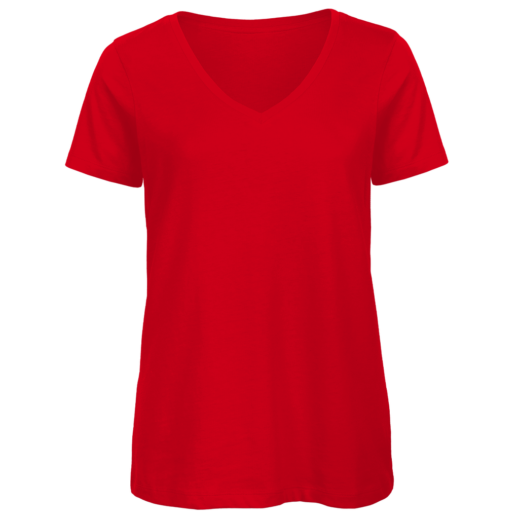 Damen Premium Bio V-Neck T-Shirt