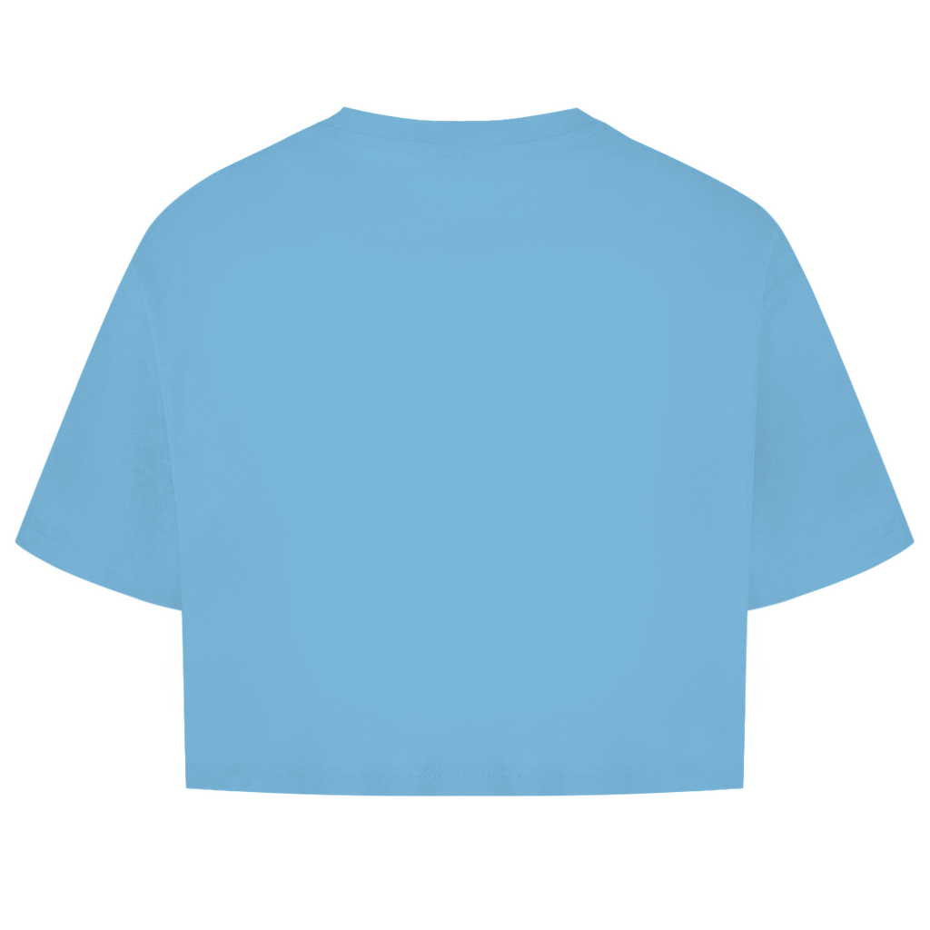 Damen Oversize Crop Top