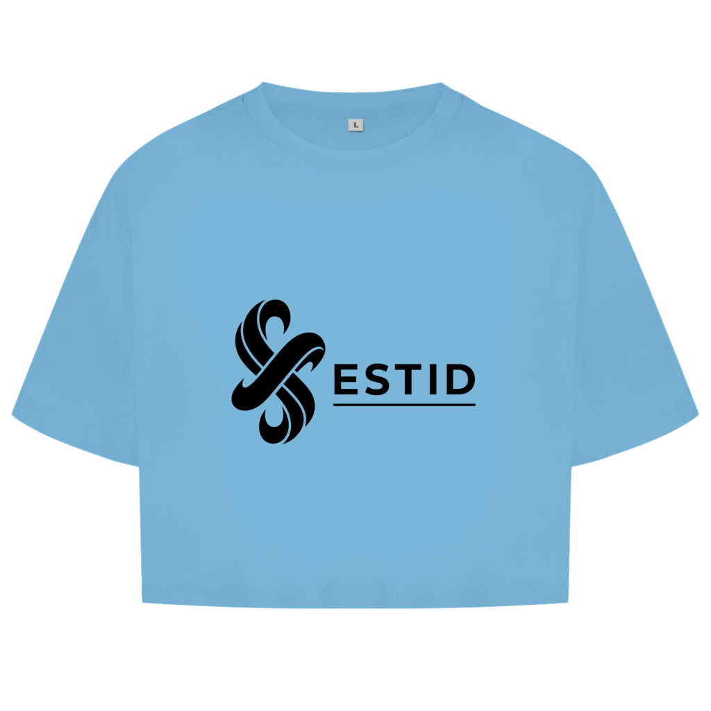 Damen Oversize Crop Top ESTID