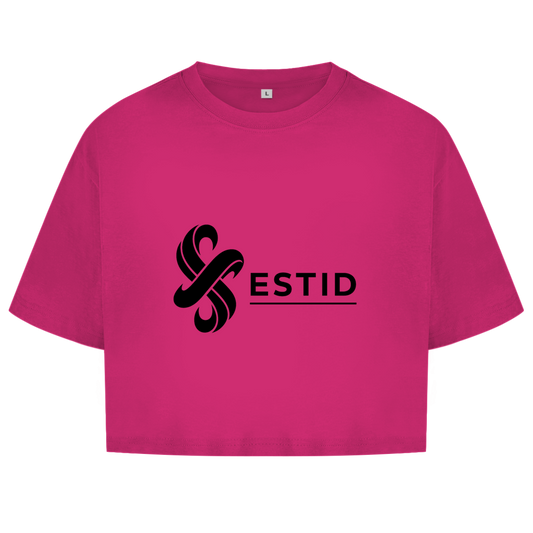 Damen Oversize Crop Top ESTID