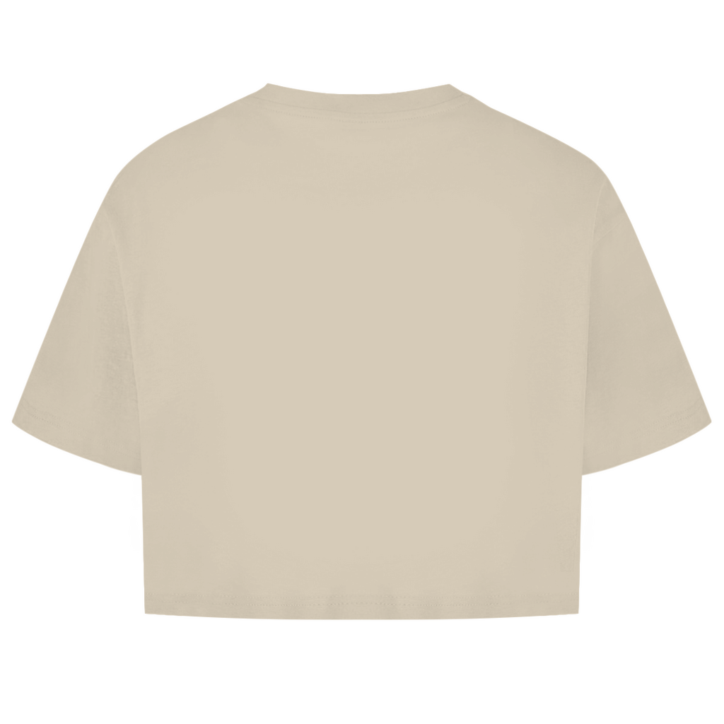 Damen Oversize Crop Top