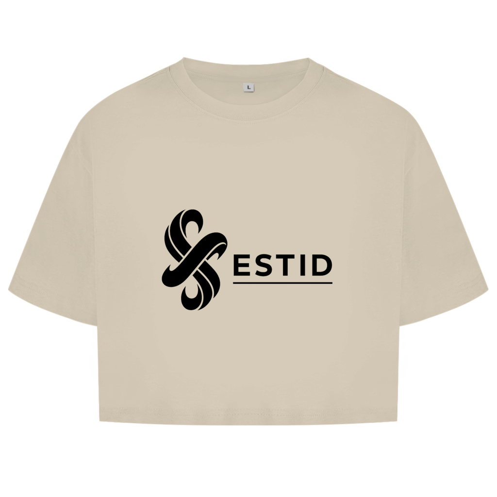 Damen Oversize Crop Top ESTID