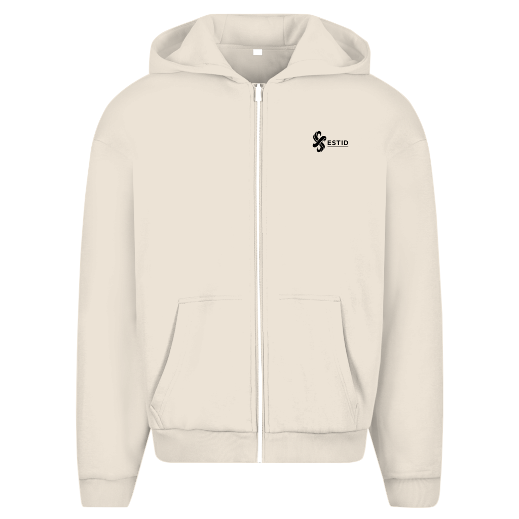 Herren Oversize Zipper Hoodie jesus