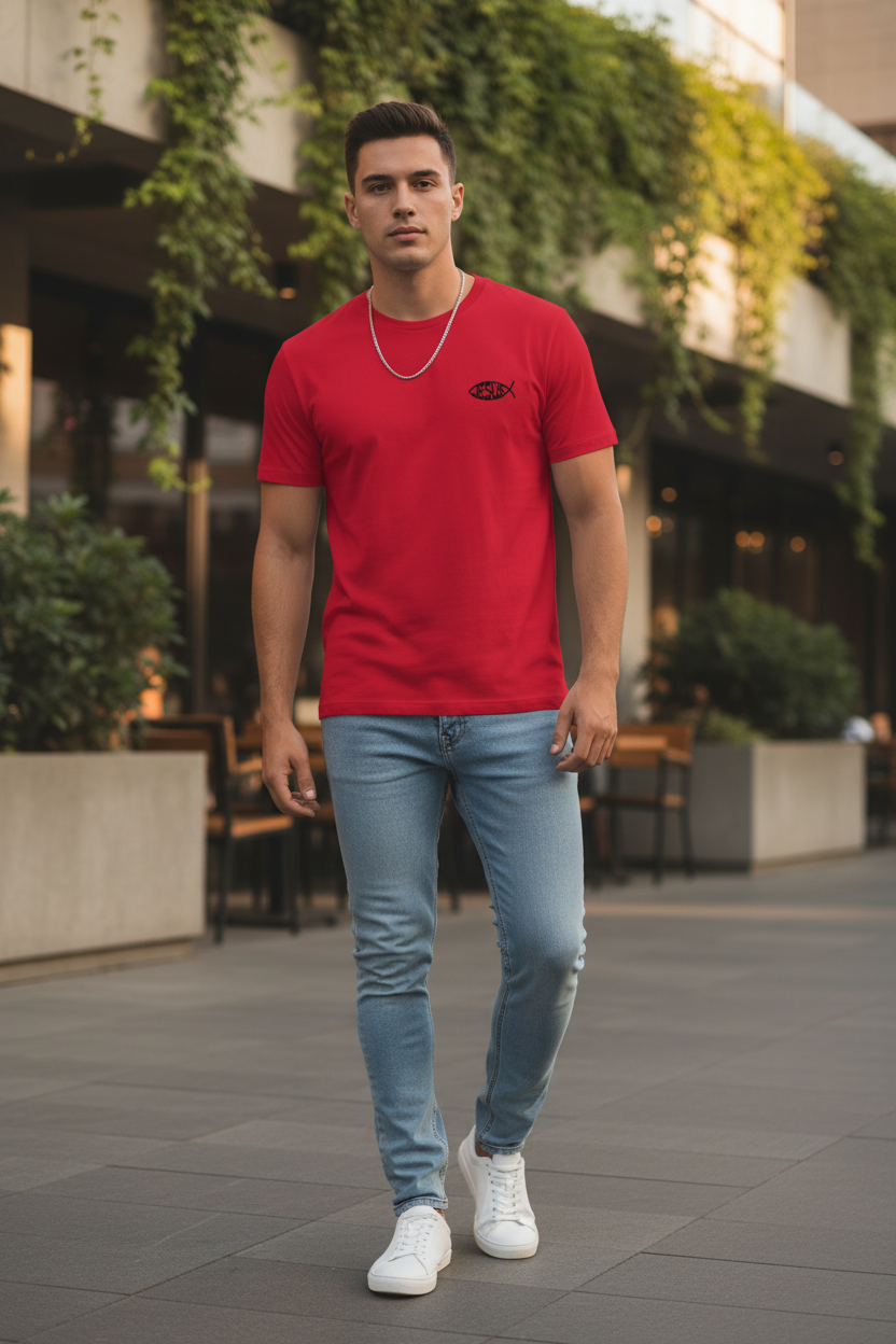 Christliches Herren Heavy T-Shirt ESTID Ansicht 6 – Clothes – ESTID
