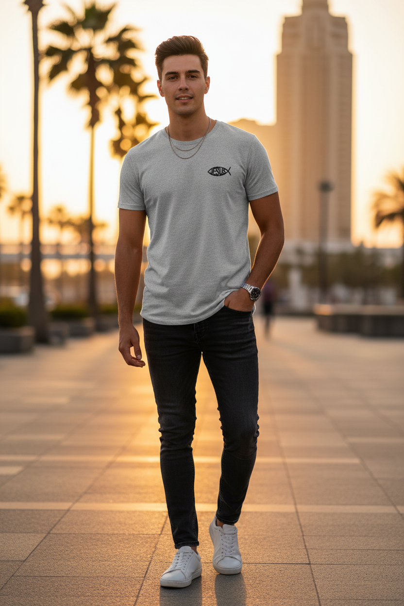 Christliches Herren Heavy T-Shirt ESTID Ansicht 7 – Clothes – ESTID