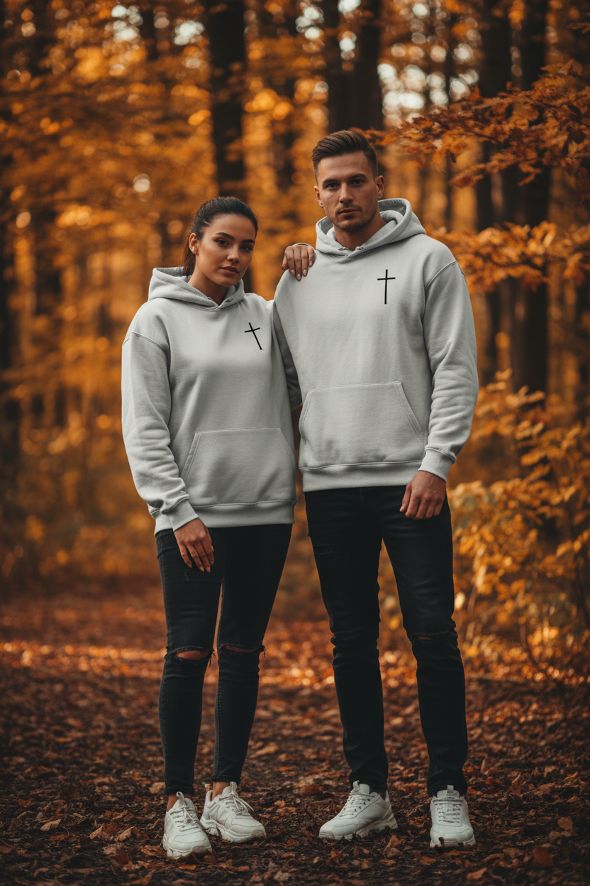 Christlicher Unisex-Hoodie aus 100% Bio-Baumwolle ESTID – Hoodie – ESTID