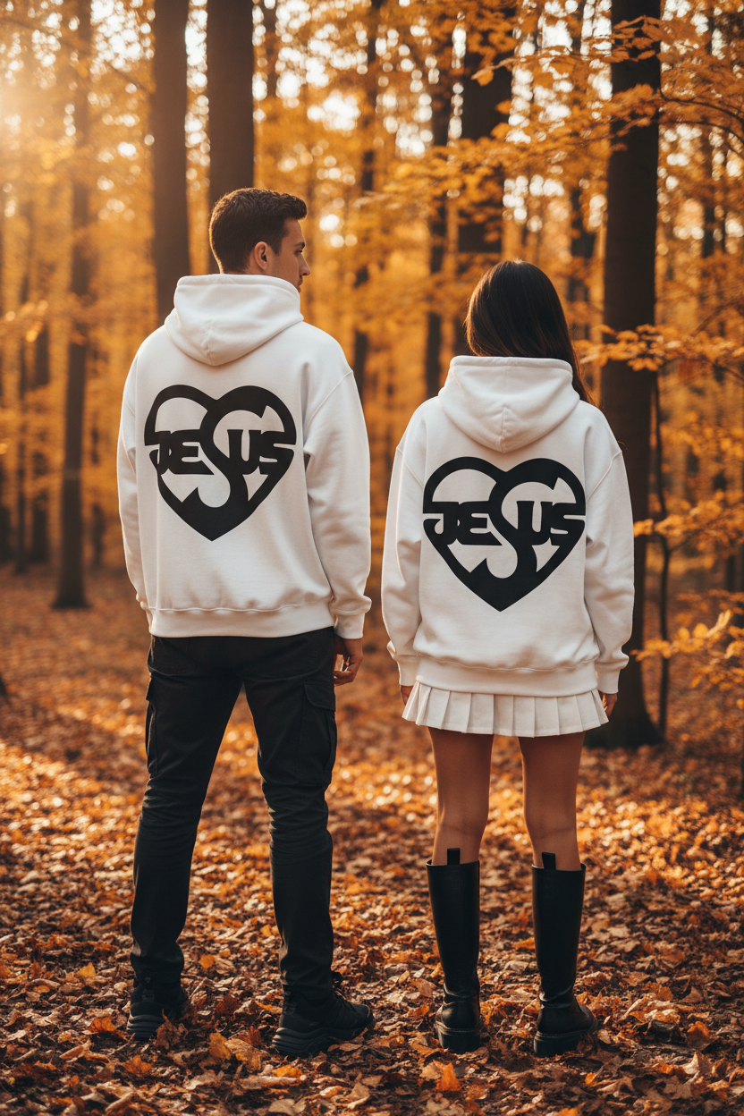 Christlicher Unisex-Hoodie aus 100% Bio-Baumwolle ESTID Ansicht 6 – Hoodie – ESTID