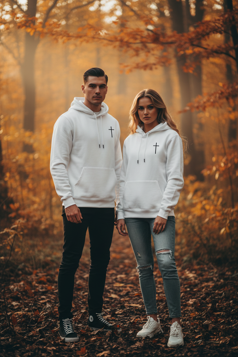 Christlicher Unisex-Hoodie aus 100% Bio-Baumwolle ESTID Ansicht 5 – Hoodie – ESTID