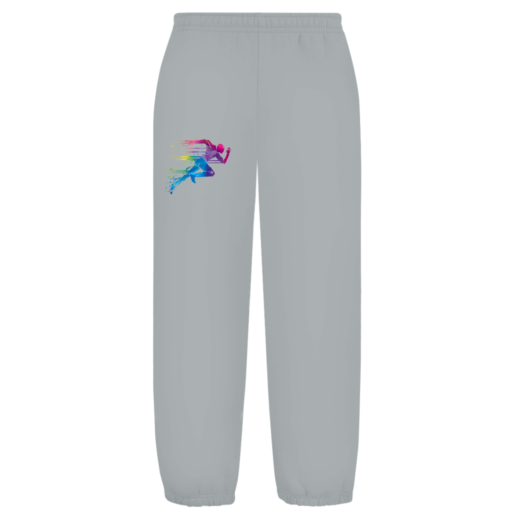 Unisex Jogginghose mit dynamischem Polygon-Runner-Print Ansicht 10 – hosen – ESTID