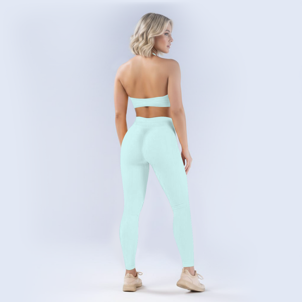 Blickdichte High-Waist Sport-Leggings Ansicht 10 – Clothes – ESTID