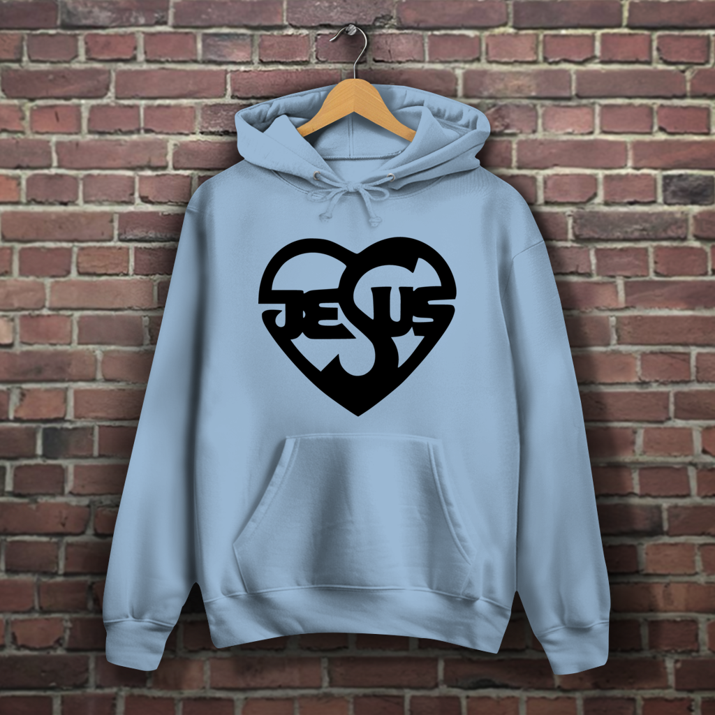 Damen Hoodie mit Jesusmotiv – ESTID Glaube & Style Ansicht 8 – Hoodie – ESTID