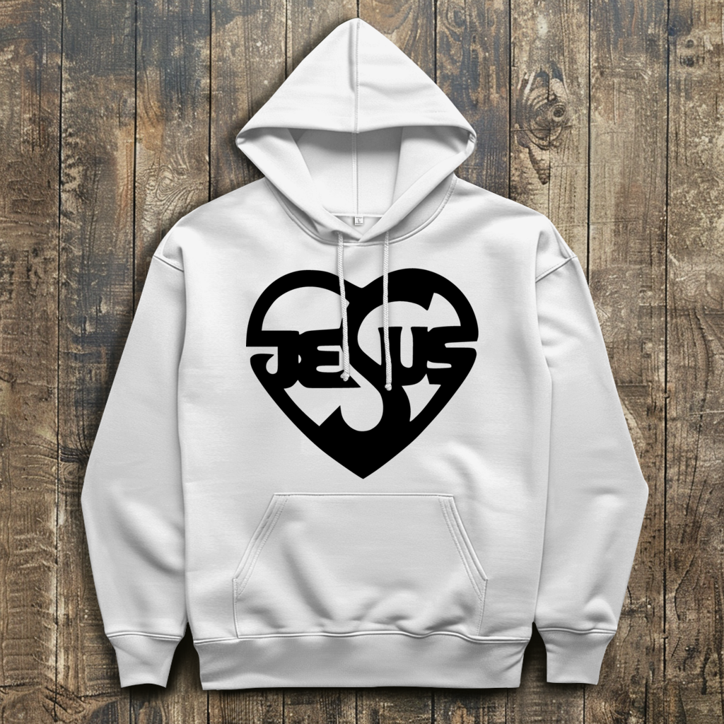 Herren Hoodie mit Jesusmotiv – ESTID Glaube & Style Ansicht 9 – Hoodie – ESTID