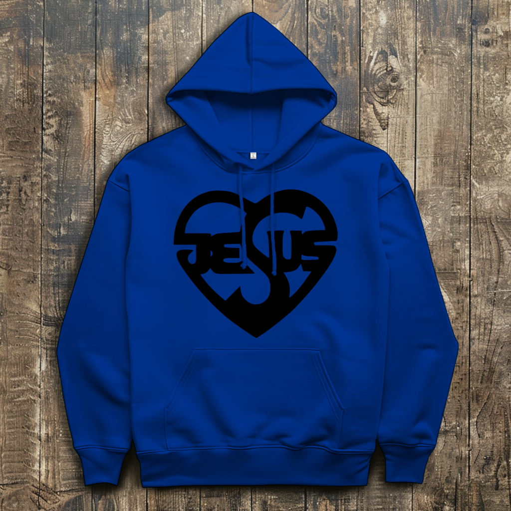 Herren Hoodie mit Jesusmotiv – ESTID Glaube & Style Ansicht 11 – Hoodie – ESTID