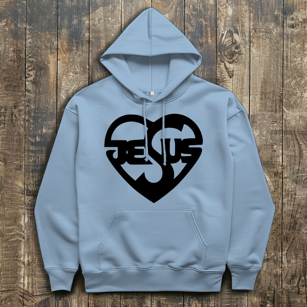 Herren Hoodie mit Jesusmotiv – ESTID Glaube & Style Ansicht 12 – Hoodie – ESTID