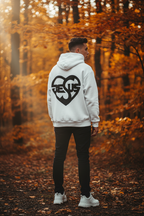 Herren Oversize Zipper Hoodie mit Jesusmotiv – ESTID Glaube & Style Detailansicht – Clothes – ESTID