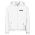Herren Oversize Zipper Hoodie jesus