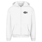Herren Oversize Zipper Hoodie jesus