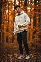 Herren Oversize Zipper Hoodie mit Jesusmotiv – ESTID Glaube & Style Ansicht 3 – Clothes – ESTID