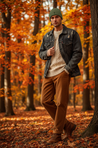 Herren Strickmütze mit Kreuz-Motiv | Feinstrick Beanie Ansicht 4 – Accessories – ESTID