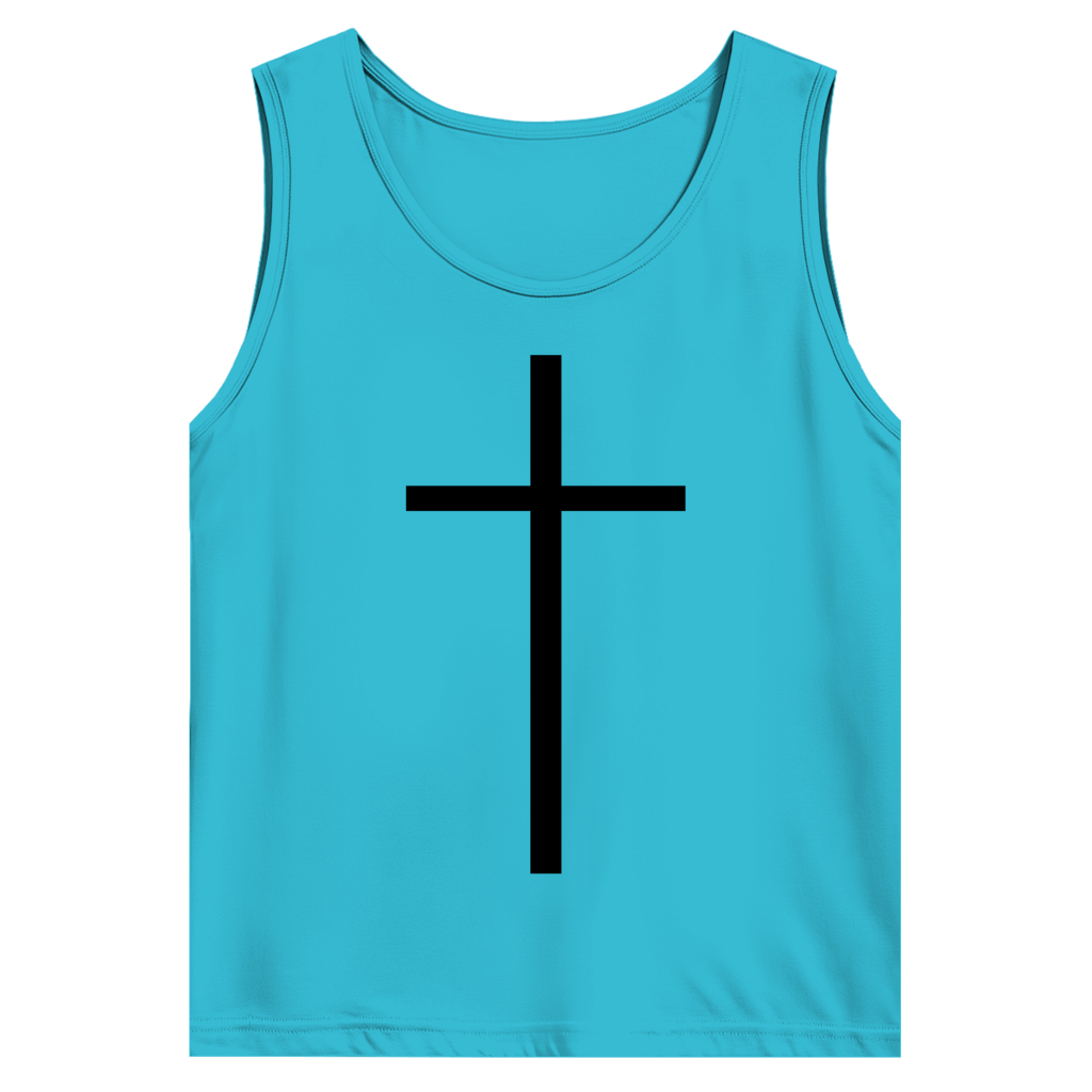 ESTID Herren Tanktop mit Kreuz-Motiv | Sport & Casual Achselshirt Ansicht 7 – Clothes – ESTID
