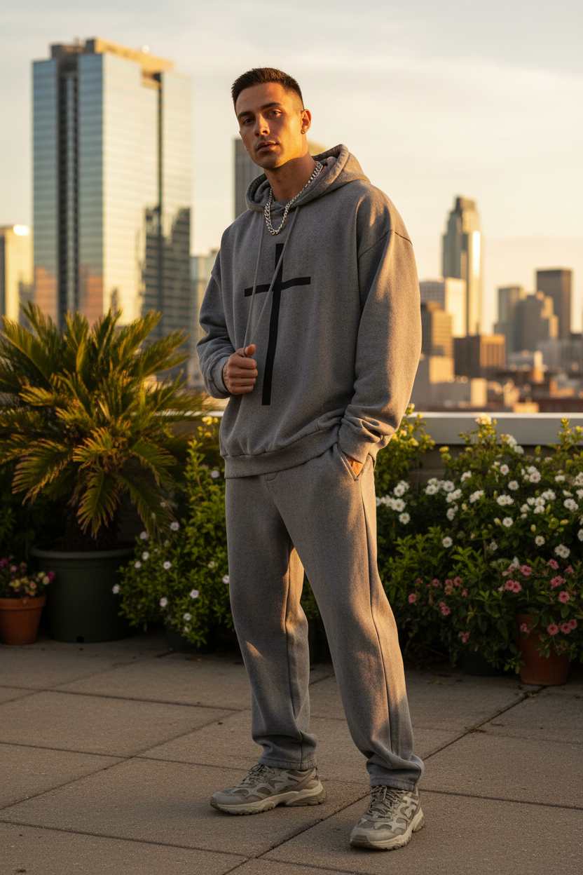Heavyweight Washed Oversize Unisex Hoodie | Christian Streetwear