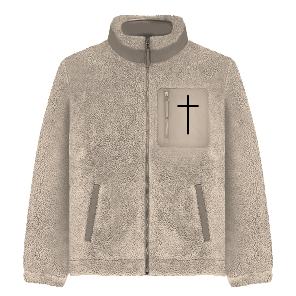 Sherpa Jacke kreuz Ansicht 3 – Clothes – ESTID