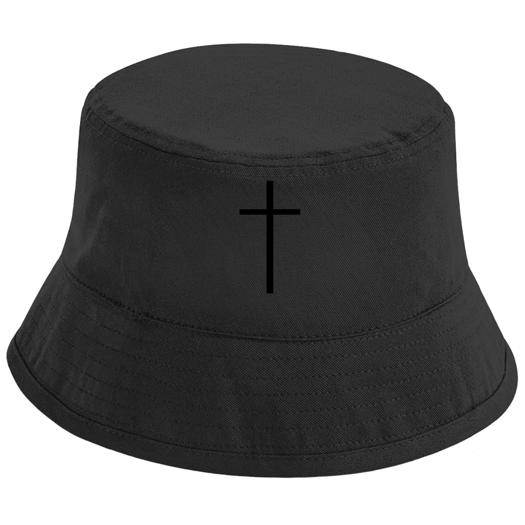 Bucket Hat kreuz Detailansicht – Accessories – ESTID