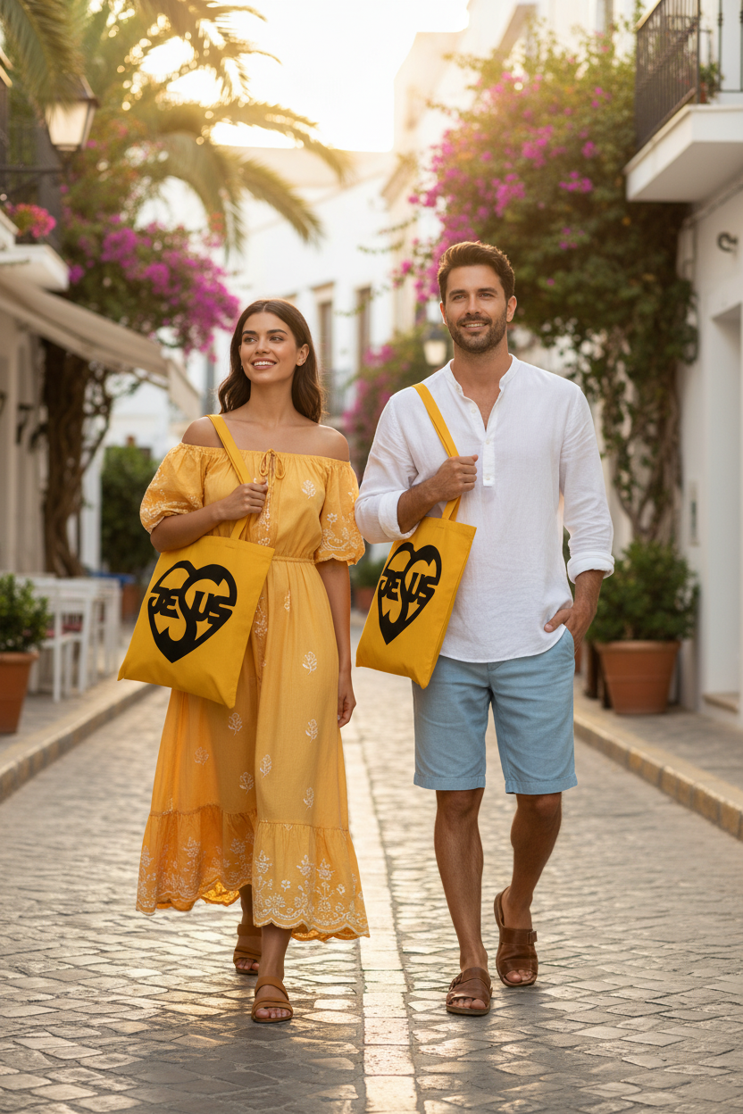 Tragetasche mit Jesusmotiv – ESTID Glaube & Style Shopper – Accessories – ESTID