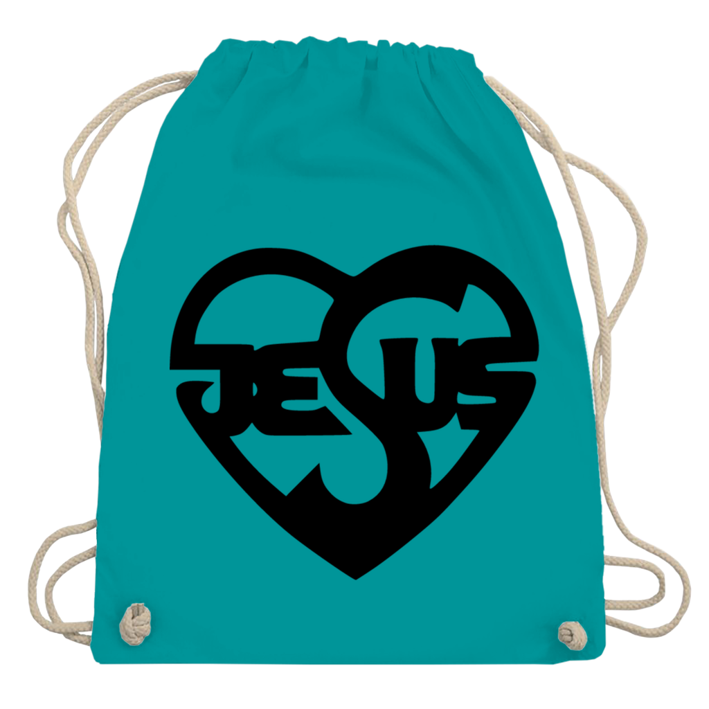 Turnbeutel mit Jesusmotiv – ESTID Glaube & Style Sportbeutel Ansicht 10 – Accessories – ESTID