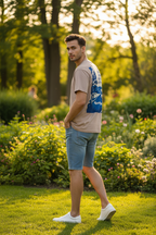 Lässiges Unisex Baumwoll Shirt mit Kreuz-Motiv | Christian Fashion