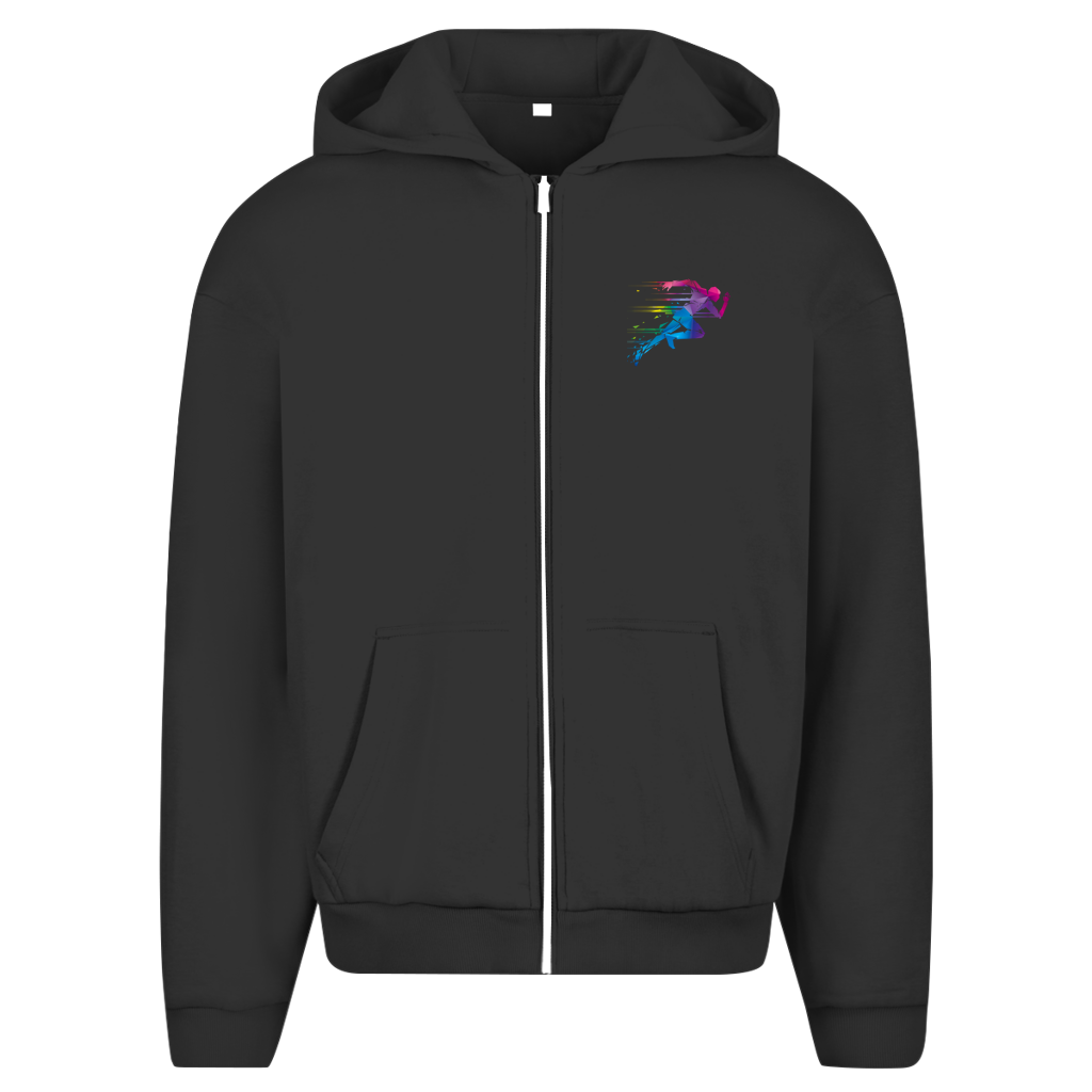 ESTID Herren Kapuzenjacke mit Läufer-Motiv | Sport & Casual Ansicht 6 – Clothes – ESTID
