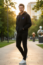 ESTID Herren Kapuzenjacke mit Läufer-Motiv | Sport & Casual – Clothes – ESTID