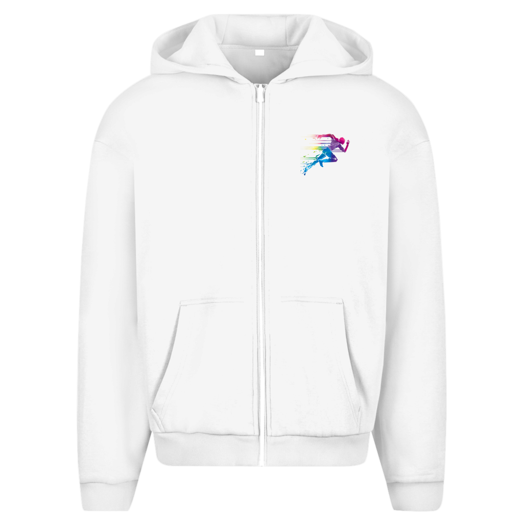ESTID Herren Kapuzenjacke mit Läufer-Motiv | Sport & Casual Ansicht 7 – Clothes – ESTID