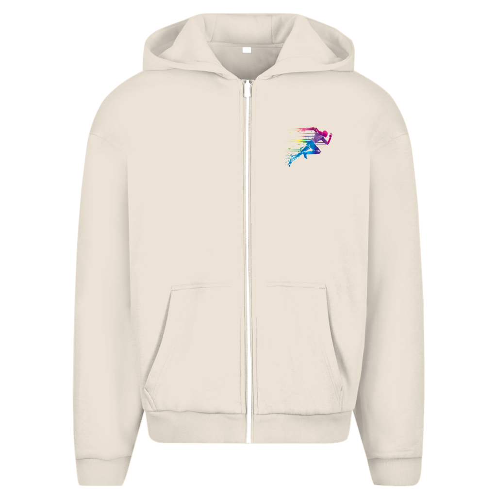 ESTID Herren Kapuzenjacke mit Läufer-Motiv | Sport & Casual Ansicht 8 – Clothes – ESTID