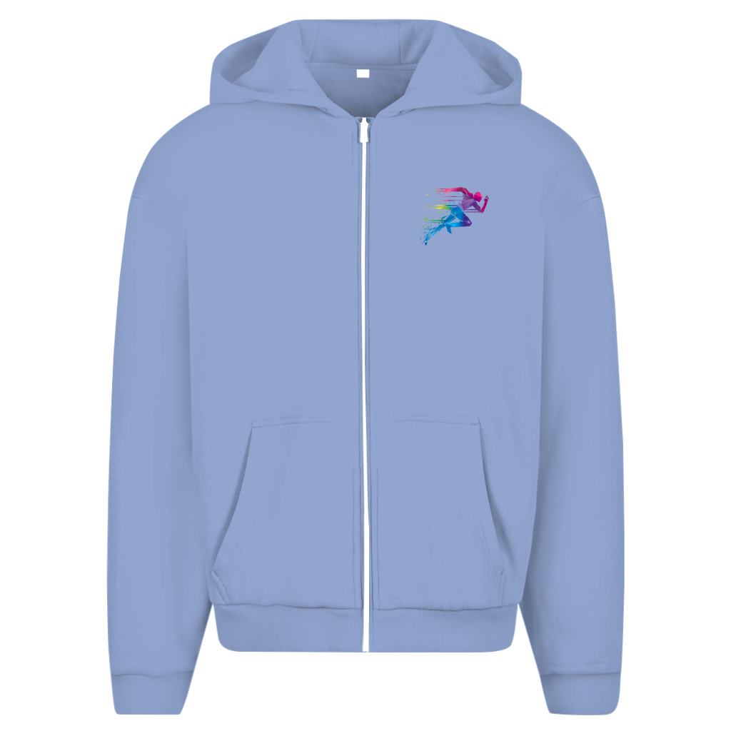 ESTID Herren Kapuzenjacke mit Läufer-Motiv | Sport & Casual Ansicht 9 – Clothes – ESTID
