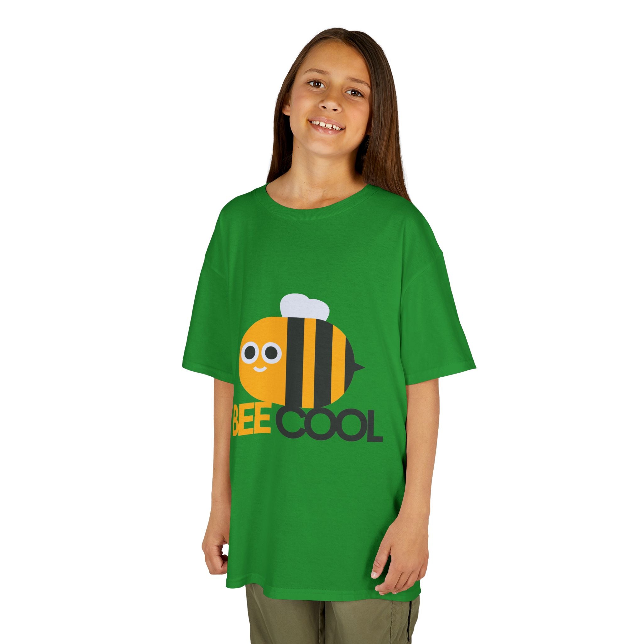 Kinder T-Shirt „BEE COOL“ – Niedliches Bienen-Motiv für Jungen & Mädchen